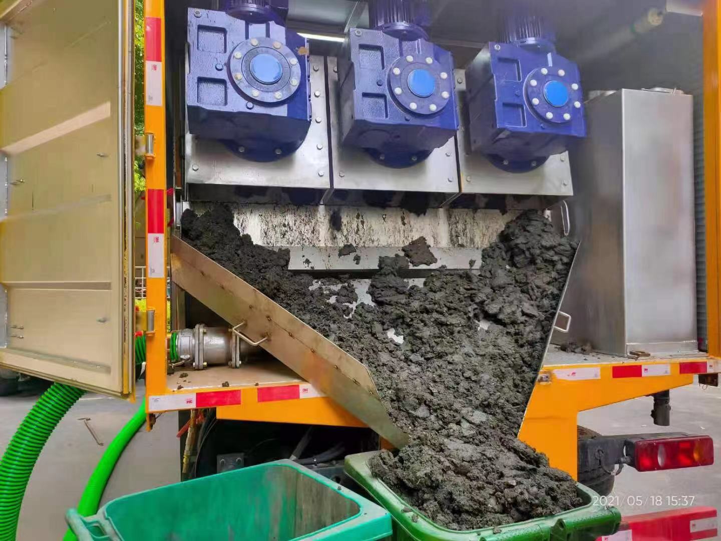 海港化粪池清掏城市维护站-泥浆净化干湿分离处理